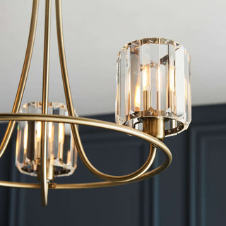Berenice 3 Ceiling Light Antique Brass