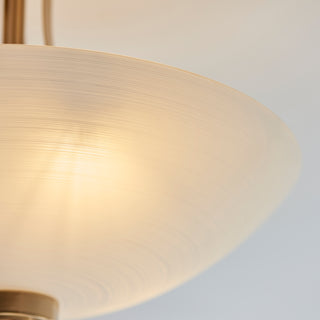 Welles 3 Ceiling Light Brushed Aged Brass