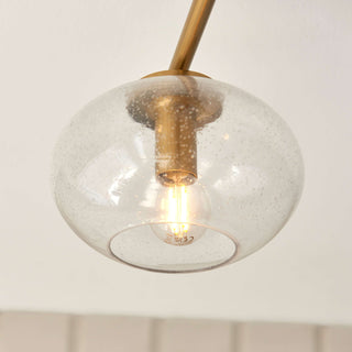 Jacob 3 Ceiling Light Warm Brass