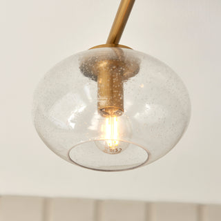 Jacob 3 Ceiling Light Warm Brass