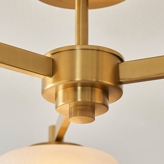 Boss Ceiling Light Brushed Aged Brass