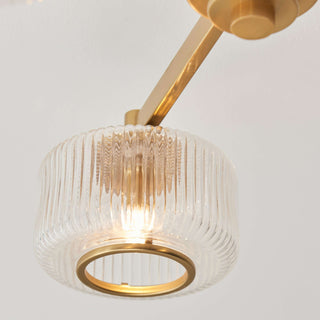 Stamford Ceiling Light Brushed Aged Brass