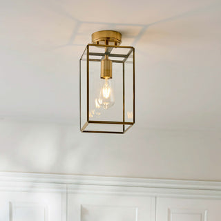 Hammond 1 Ceiling Light Antique Brass