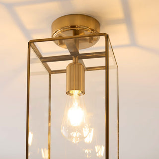 Hammond 1 Ceiling Light Antique Brass