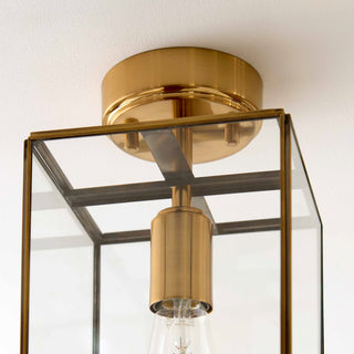Hammond 1 Ceiling Light Antique Brass