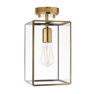 Hammond 1 Ceiling Light Antique Brass