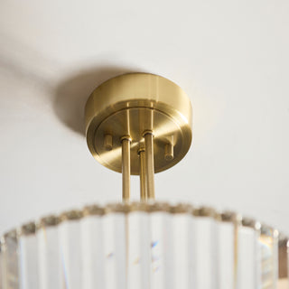 Visconti 3 Ceiling Light Antique Brass