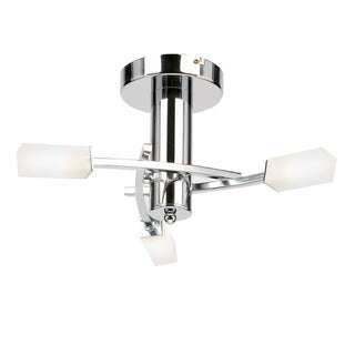 Havana 3 Ceiling Lamp Chrome