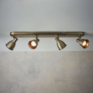 Westbury 4 Ceiling Light Antique Brass