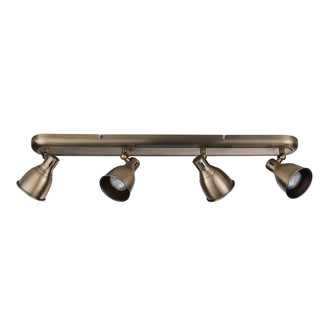 Westbury 4 Ceiling Light Antique Brass