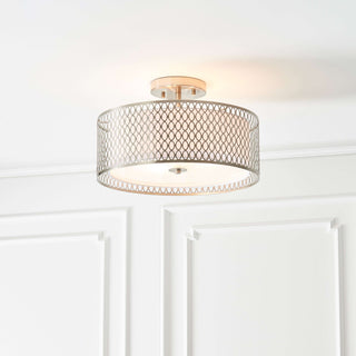 Cordero Ceiling Lamp Satin Nickel