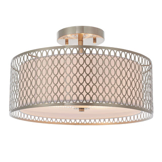 Cordero Ceiling Lamp Satin Nickel