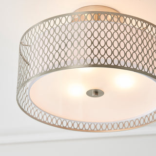 Cordero Ceiling Lamp Satin Nickel