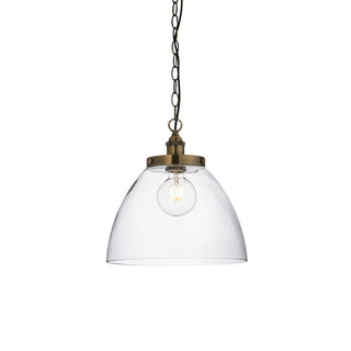 Hansen Grand 1 Pendant Light Antique Brass