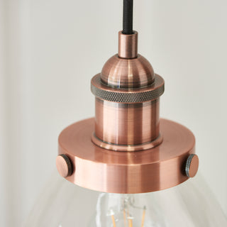 Hansen Pendant Light Aged Copper