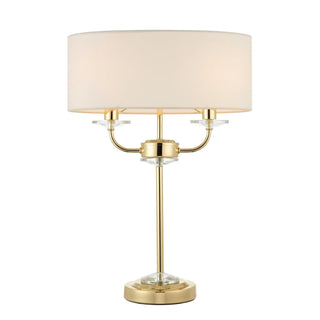 Nixon Table Lamp Brass - KC at HOME