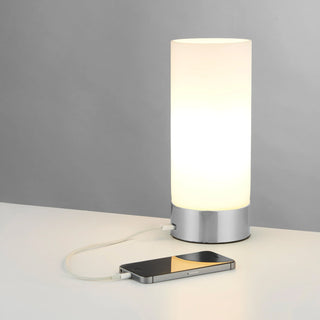 Dara Table Lamp Brushed Nickel - KC at HOME