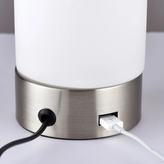 Dara Table Lamp Brushed Nickel - KC at HOME