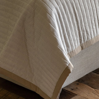 Serene Quilted Bedspread Oatmeal - KC at HOME
