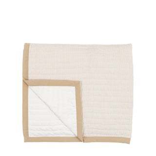 Serene Quilted Bedspread Oatmeal - KC at HOME