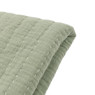 Alcove Gauze Bedspread Sage - KC at HOME