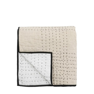 Matrix Bedspread Beige - KC at HOME