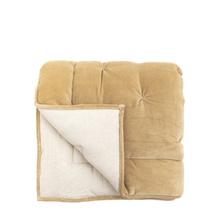 Opulent Velvet Bedspread Sand - KC at HOME