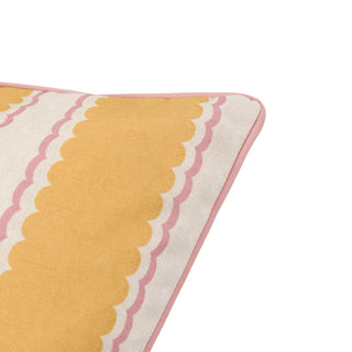 Calivana Cushion Yellow and Pink