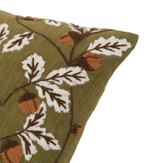 Acorn Embroidered Cushion