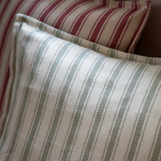 Alston Woven Stripe Cushion Sage