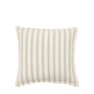 Alston Woven Stripe Cushion Sage