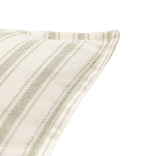 Alston Woven Stripe Cushion Sage