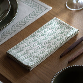 Arbor Leaf Napkins Natural (4 pack) - KC at HOME