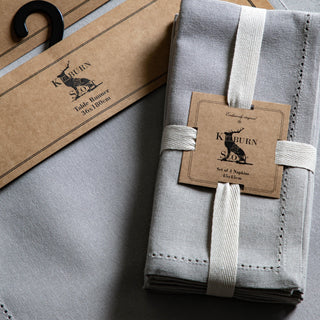 Dove Napkin Grey (4 pack) - KC at HOME