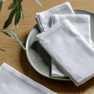 White Classic Napkin (4 pack) - KC at HOME