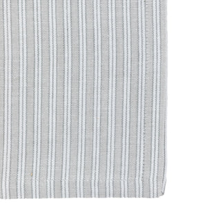 Woven Striped Napkin Grey (4 pack) - KC at HOME