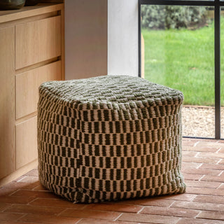 Rauma Pouffe Olive - KC at HOME