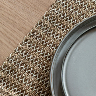 Striped Jute Placemats 4pk - KC at HOME