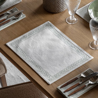 Arbor Leaf Placemats Natural (4 pack) - KC at HOME