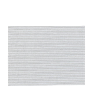 Woven Striped Placemat Grey (4pk) - KC at HOME