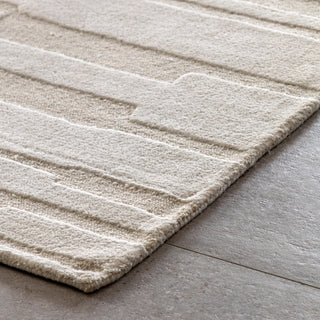 Albany Tufted Tonal Rug Taupe Large - KC at HOME