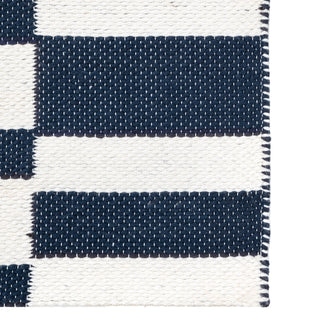 Kingston Jacquard Rug Blue Medium - KC at HOME