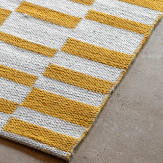 Kingston Jacquard Rug Mustard Large - KC at HOME