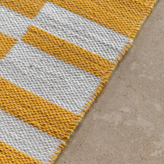 Kingston Jacquard Rug Mustard Large - KC at HOME