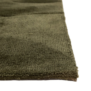 Cortland Block Rug Olive Large - KC at HOME