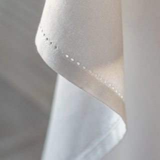 White Classic Tablecloth White - Large - KC at HOME