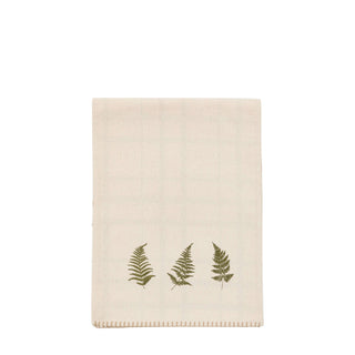 Autumn Woodland Check Table Runner