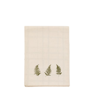 Autumn Woodland Check Table Runner
