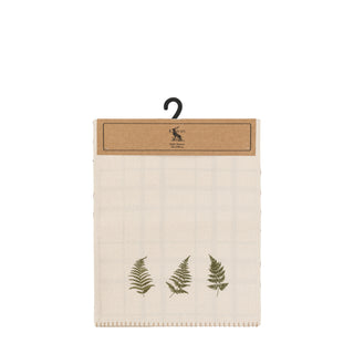 Autumn Woodland Check Table Runner