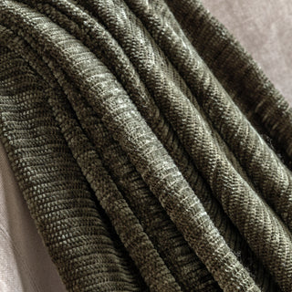 Willow Chenille Throw Khaki